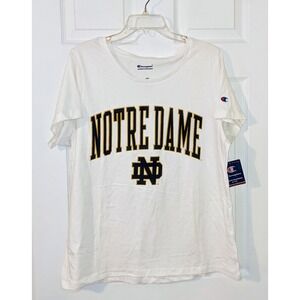 Champion Notre‎ Dame T-Shirt College Graphic Tee Big & Tall 1X Plus NWT